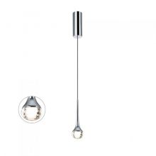 Crima lampa wisząca 6W LED 230V chrom